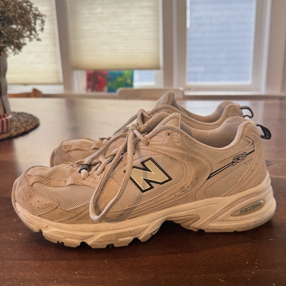 New balance 530 moonbeam with sea salt womens 7
